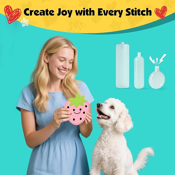 Squeakers for Dog Toys - 24pcs Replacement Dog Toy Squeakers (3 Sizes Mixed)
