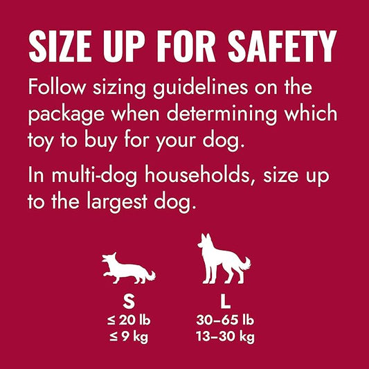 KONG Flyer - Durable Dog Toy for Outdoor Playtime - Natural Rubber Flying Disc, Dog Toy for Fetch - Safer Disc for Healthy Activity - for Small Dogs