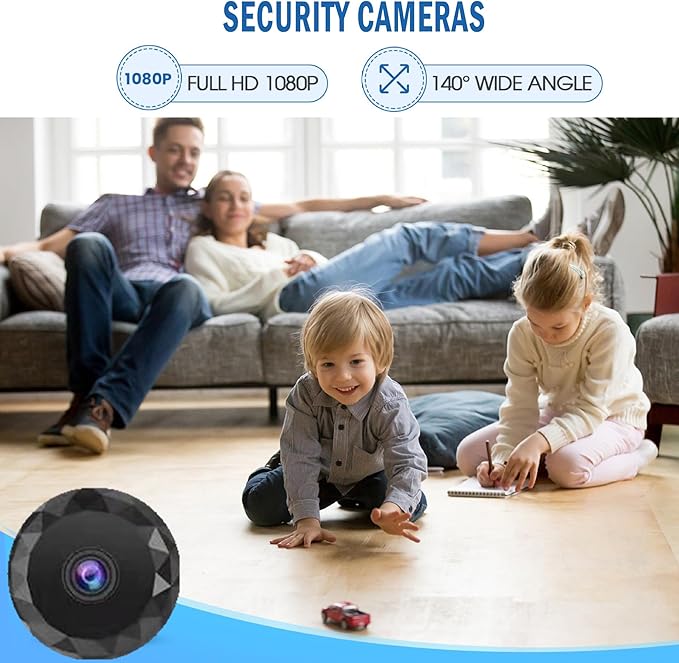 Security Cameras, Pet Cameras for Home Use, with Night Vision