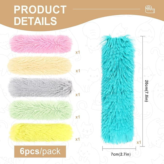 Cat Toys Pillows 6Pcs Catnip Kicker Toys for Cats Promotes Kitty Exercise