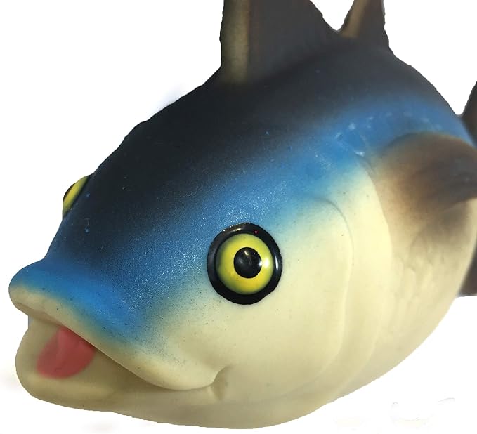 Latex Dog Squeaky Chew Toys,Tuna 6.29"