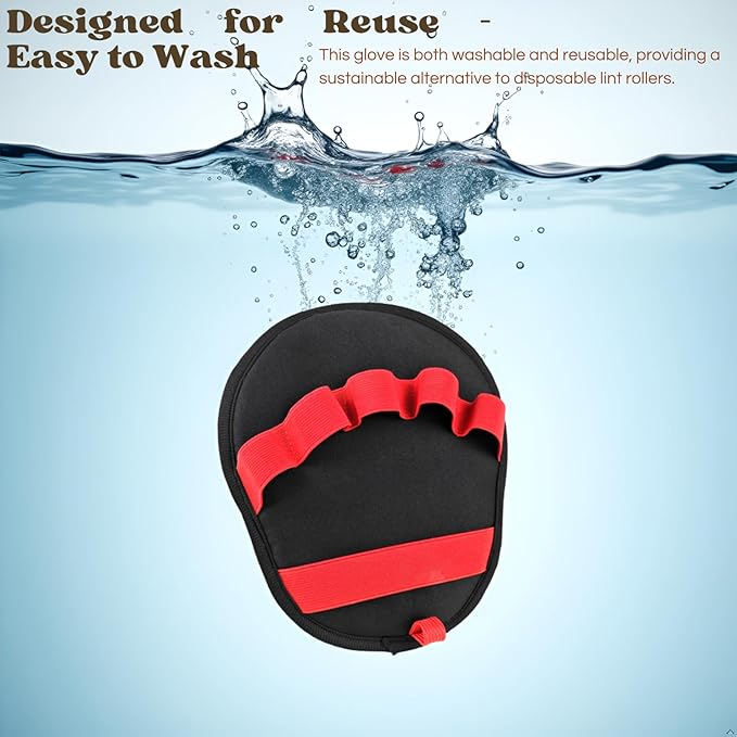 Pet Hair Removal Glove 3-in-1 Set,Electrostatic Pet Hair Removal Glove For Cat Couch Carpet Furniture Grooming,Magic Brush Pet Hair Remover With One-Click Self-Cleaning, Flea Comb For Cats Dogs