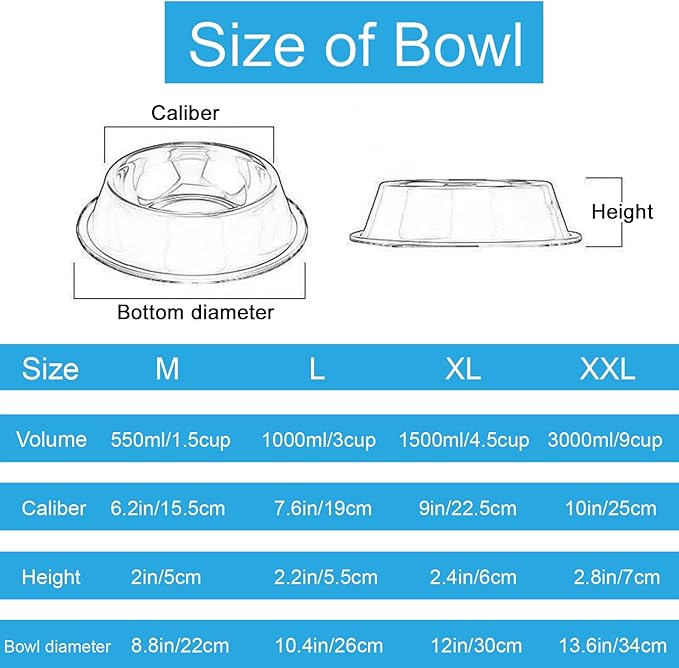 Personalized Name for Cat Dog Stainless Steel Colored Pet Puppy Cat Bowl Non-Slip Durable Pet Bowl Feeder Feeding Dog Water Bowl