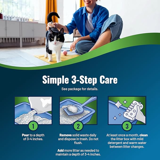 NEW Cat's Pride Max Power PRO Online-Exclusive: Total Odor Control - Up to 14 Days of Powerful Odor Control - Our Strongest Clumps - 99% Dust Free - Multi-Cat Litter, Unscented, 19 Pounds