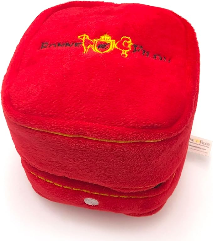 Bonne et Filou Dog Squeak Toys, Ring for Engagement and Wedding, Engagement Toys, Puppy Wedding, Plush Diamond Ring Squeaky Dog Toy for Small & Medium Dogs