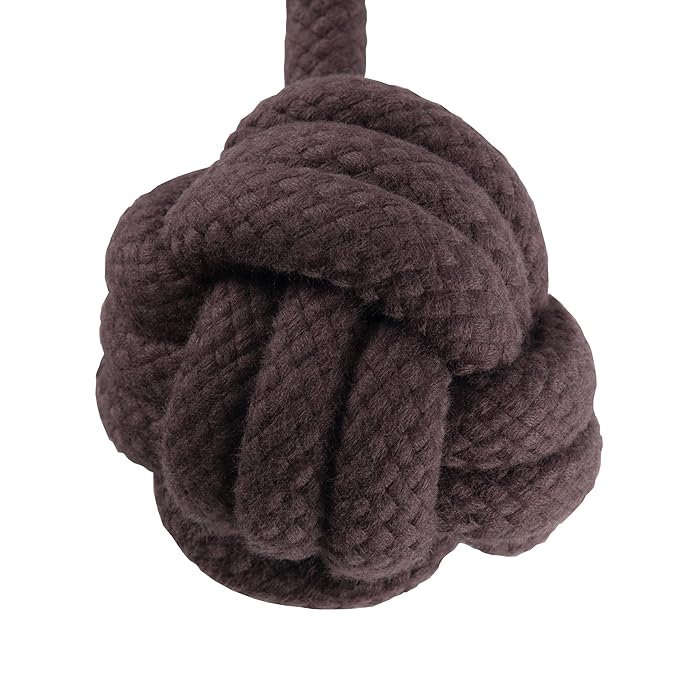 Carhartt Pet Training Tools, Durable Dog Tool for Tug and Fetch, Monkey Fist Dog Pull (Carhartt Brown)