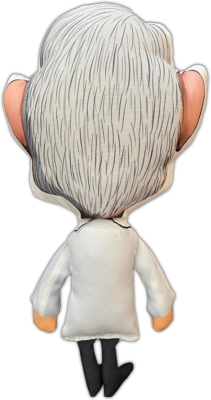 Pesky Patriot Dr. Fauci Dog Chew Toy for All Breeds | Anthony Fauci Chew Toy with Squeaker | Republican Novelty Gag Gift | Durable Triple Stitched Polyester, 12" Tall
