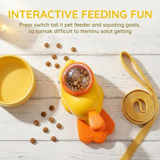Interactive Dog Toys Food Puzzle Slow Feeder, Duck Shape Slow Feeder for Small Medium Dogs Eenrichment Toys, Promotes IQ Training and Entertainment Reduces Bloating Anti-Gulping