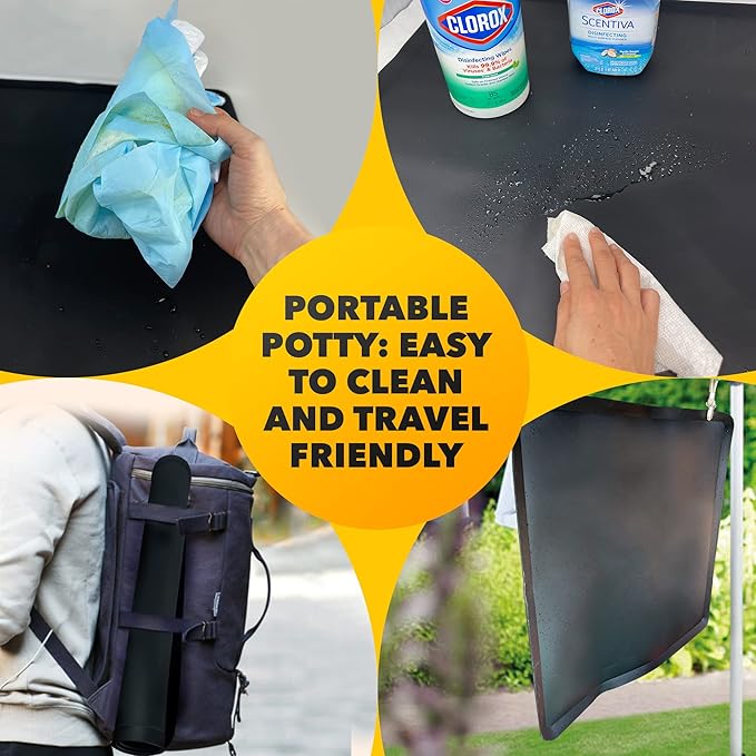 TidyFriend 2 Pack Dog Pee Pad Holder Tray - Fits Up to 24” x 24” Pee Pad Holder for Dogs - Stable Grip, Raised Edges, Quick-Wipe Silicone Surface Dog Pad Holder for Indoor Flooring Protection (Black)