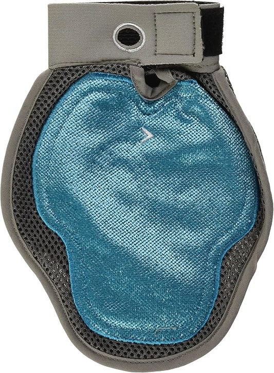 Petmate 89801 Furbuster 3-in-1 Dog Grooming Glove, Vibrant Plum, Teal/Pearl