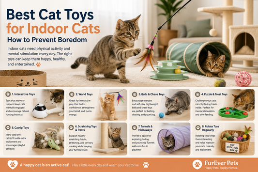 Best Cat Toys for Indoor Cats: How to Prevent Boredom