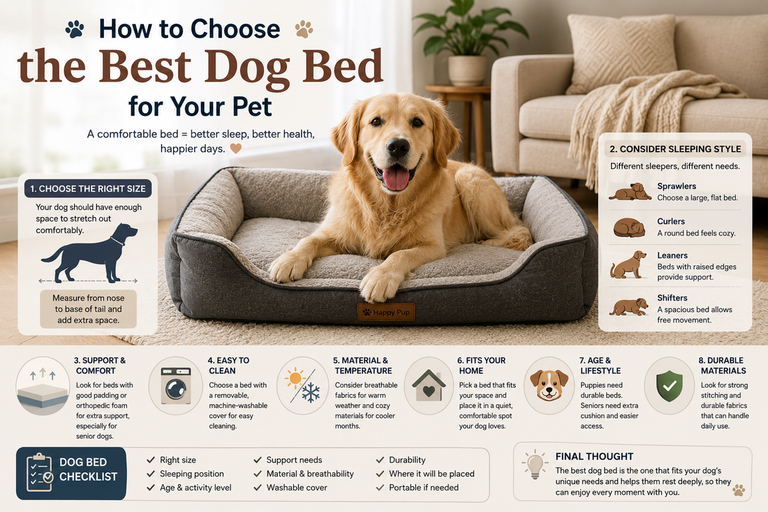 How to Choose the Best Dog Bed for Your Pet