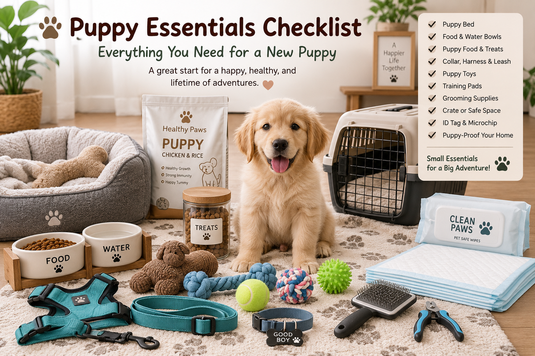 Puppy Essentials Checklist: Everything You Need for a New Puppy