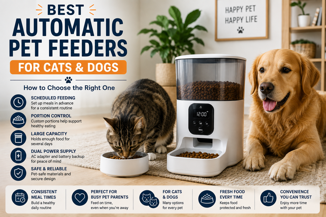 Best Automatic Pet Feeders for Cats and Dogs: How to Choose the Right One