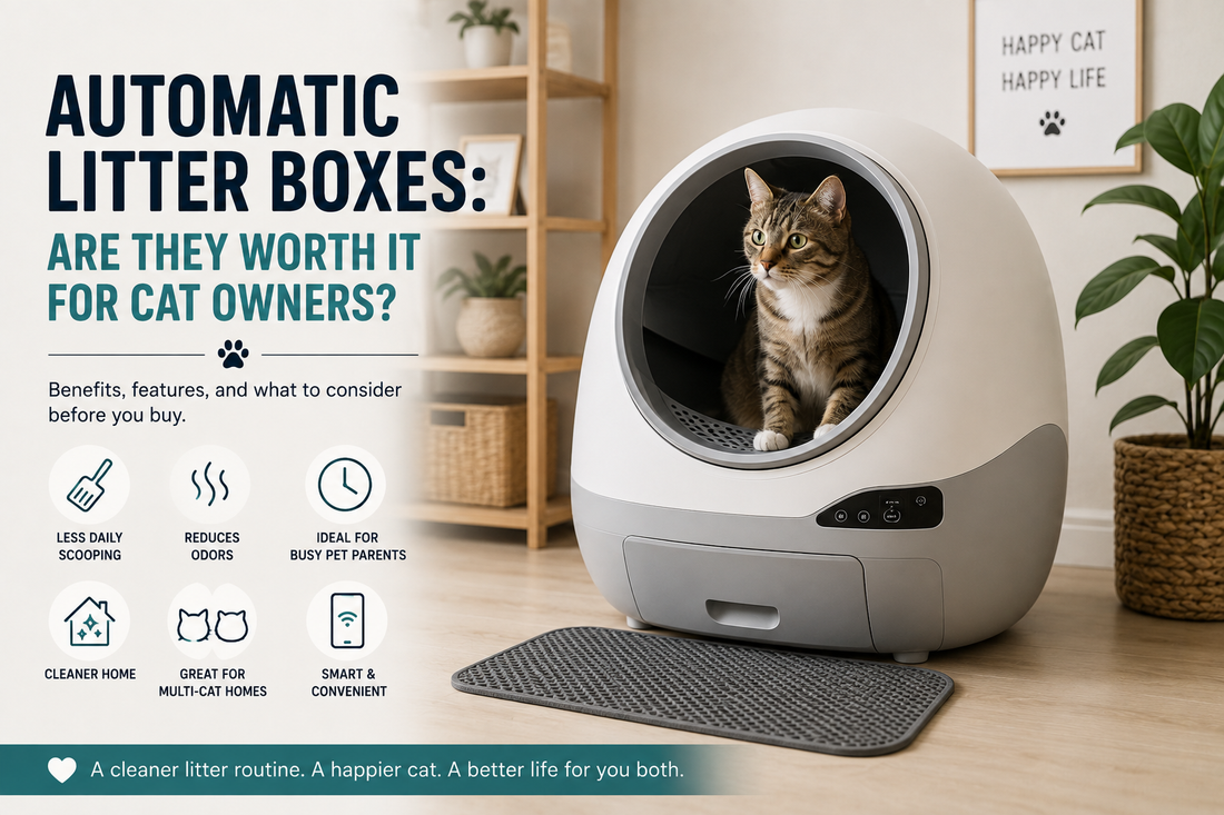 Automatic Litter Boxes: Are They Worth It for Cat Owners?