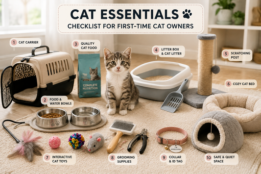 Cat Essentials Checklist for First-Time Cat Owners