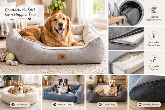 Best Washable Dog Beds: How to Choose the Right Bed for Your Dog