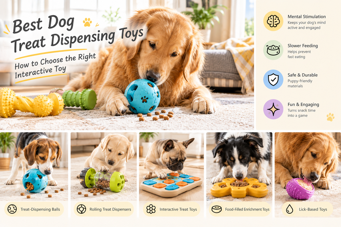 Best Dog Treat Dispensing Toys: How to Choose the Right Interactive Toy