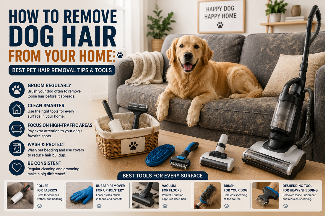 How to Remove Dog Hair From Your Home: Best Pet Hair Removal Tips & Tools