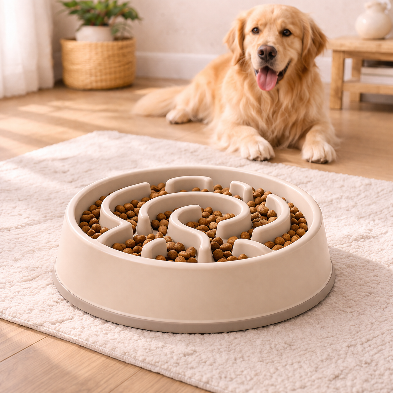 Slow Feeder Dog Bowls