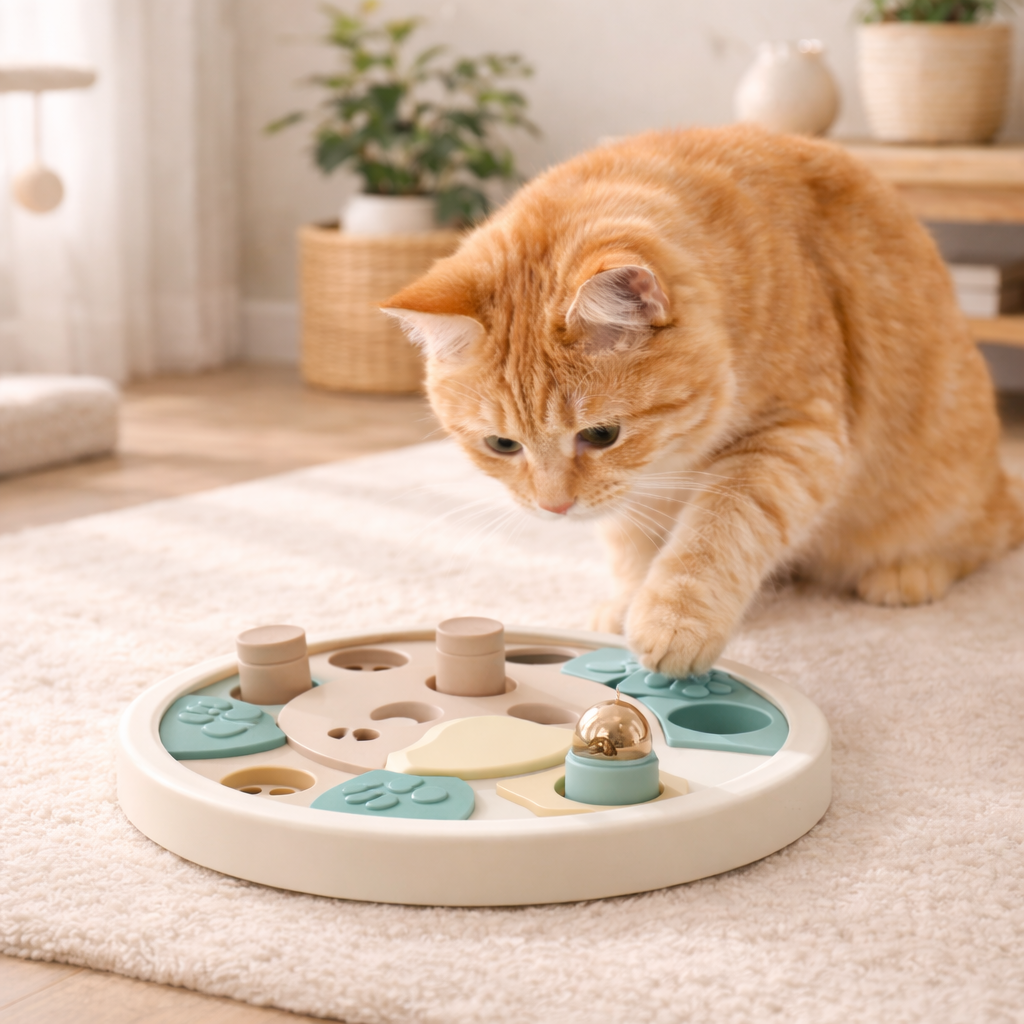 Interactive Cat Toys & Puzzles