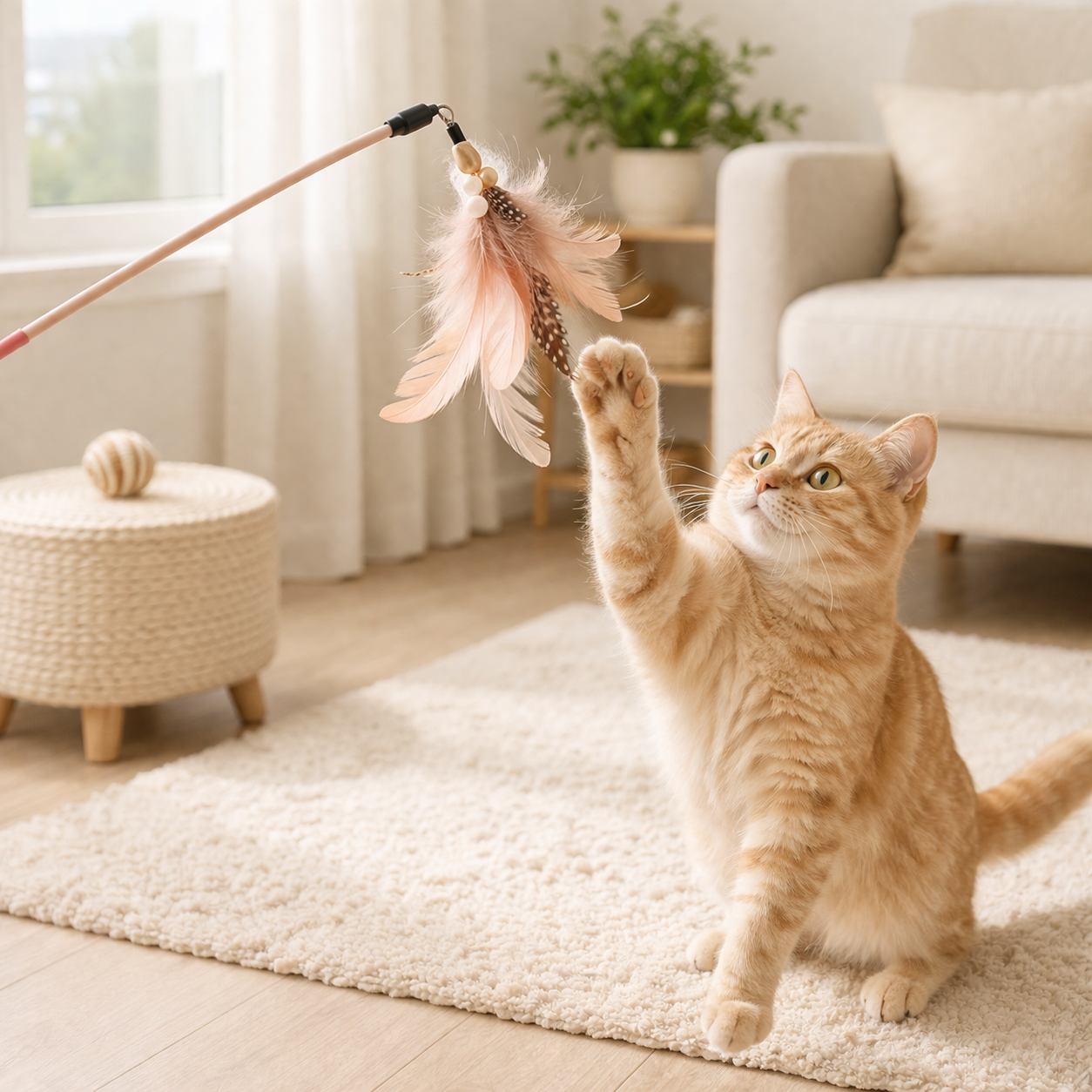 Cat Feather Toys
