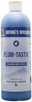 Nature's Specialties Plum-Tastic Ultra Concentrated Dog Conditioner for Pets, Makes up to 4 Gallons, Natural Choice for Professional Groomers, Maximum Moisture, Made in USA, 16 oz by NaturesSpecialties
