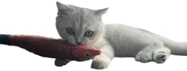 Cat Toys Saury Fish, 3 Pack, Catnip Crinkle Sound, Soft and Durable, Interactive Kitten Kicker for Indoor Kitty Exercise 9.4 Inches for All Breeds - Image 5