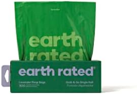 Earth Rated Dog Poop Bags on a Roll, Grab and Go, 300 Bags, Lavender - Image 4