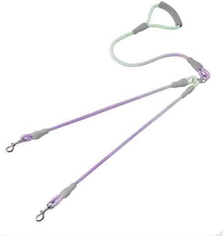 JiangYanus Double Dog Leash for Two Dogs Walking, No Tangle Dual Dog Leash by JiangYanus