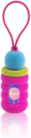 Dog Waste Bag Dispenser Pet Poop Bags Holder for Leash Lightweight Doggie Waste Bags Dispensers with Leash Attachment Includes 15 Bags(pink fuzz) by TheFlowofFriendship