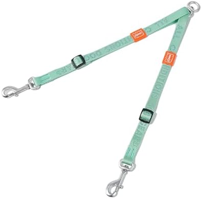 HOWGO Double Dog Leash,Tangle-Free 360 Swivel(MintGreen, Pro M-L Splitter) by HOWGO