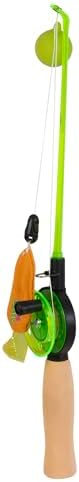Mad Cat Go Fish Light Up Fishing Wand Teaser Cat Toy, Catnip and Silvervine - Image 4