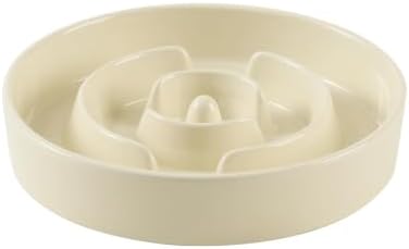 Havniva Ceramic Slow Feeder Dog Bowls, 7.3 in Slow Feeder for Small Breed by Havniva