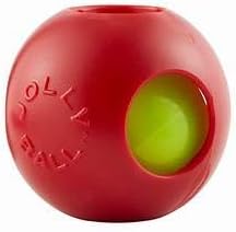 Jolly Pets Teaser Ball Interactive Dog Toy, 4.5 in Small, Red - Image 6