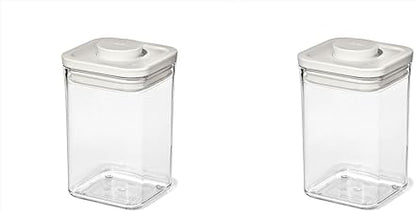 OXO Pet POP Container — 1.1 Qt/1.0 L (Pack of 2) by Unknown