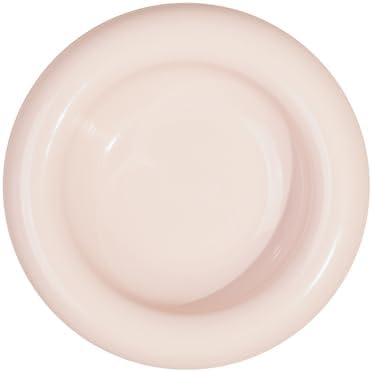 Donut Bowl Elevated Ceramic Cat Bowl with Stand, Raised Whisker-Friendly Bowl for Cats & Small Dogs, Patented Donut Design, Made in Korea (Pink, Donut Only) by BOWLBOWL