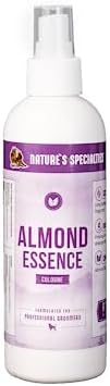 Nature's Specialties Almond Essence Dog Cologne for Pets, Natural Choice for Professional Groomers, Ready to Use Perfume, Finishing Spray, Made in USA, 8 oz by NaturesSpecialties