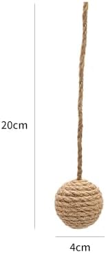 1.7in Cat Toy Ball Sisal Rope Wrapping Cat Rope Ball,2pcs - Image 5