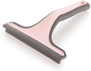 Detail Factory Pet Hair Remover Rake for Car Interior, Rubber Fur Removal Tool for Carpet, Upholstery, Trunks, Cargo Mats & Large Areas, Light Pink by DetailFactory