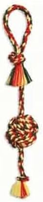 Mammoth Pet Products Flossy Chews Color Monkey Fist Tug, Large, 26-Inch, multicolored (20098F) by MammothPetProducts