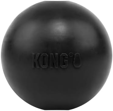 KONG Extreme Ball, Indestructible Rubber Dog Ball, for Small Dogs by KONG