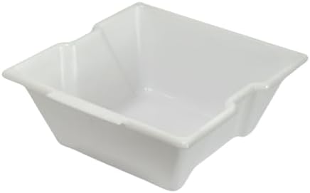 Good Pet Stuff, Litter Box Liner Tray for The Courtyard Hidden Litter Box Planter, Reusable Litter Tray, Easy to Clean, Odorless, Sustainable, Durable, Square, White Litter Box Liner by TheGoodPetStuffCompany