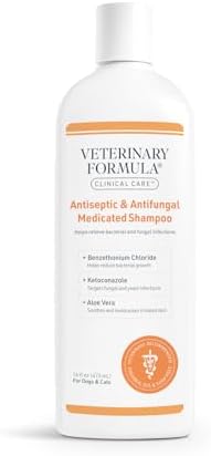 Veterinary Formula Clinical Care Hot Spot & Itch Relief Medicated Shampoo for Dogs and Cats 16oz & Clinical Care Antiseptic and Antifungal Medicated Shampoo for Dogs & Cats - Image 4