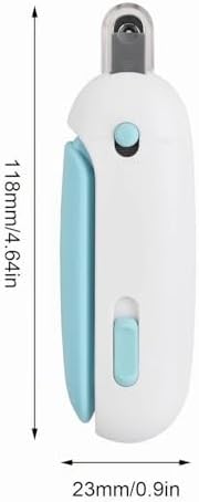 Adjustable Cat Nail Clipper to Avoid Excessive Cutting, Cat Nail Trimmer with Nail File, Pet Nail Clippers for Kitten Bunny Guinea Pig Rabbit Ferret (Blue) - Image 2