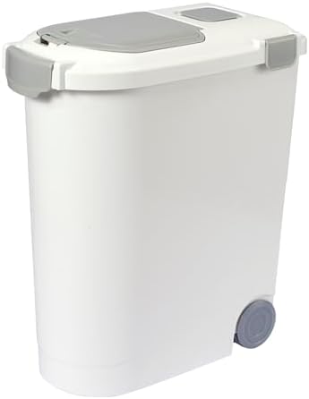 Airtight Pet Food Storage Container, Holds 30 Lbs by AshfieldHarkness