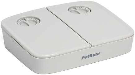 PetSafe Analog 2 Meal Pet Feeder, Dog & Cat, 3 Cup/16 oz, Tamper-Resistant by PetSafe