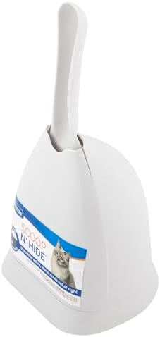 Petmate Scoop N' Hide Cat Litter Scoop, White by Petmate