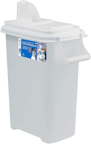 Buddeez Pet Food Storage Container, 16 lb, with Pour Spout for Bird Seed by Buddeez