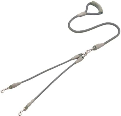 JiangYanus Double Dog Leash for Two Dogs Walking, No Tangle Dual Dog Leash by JiangYanus